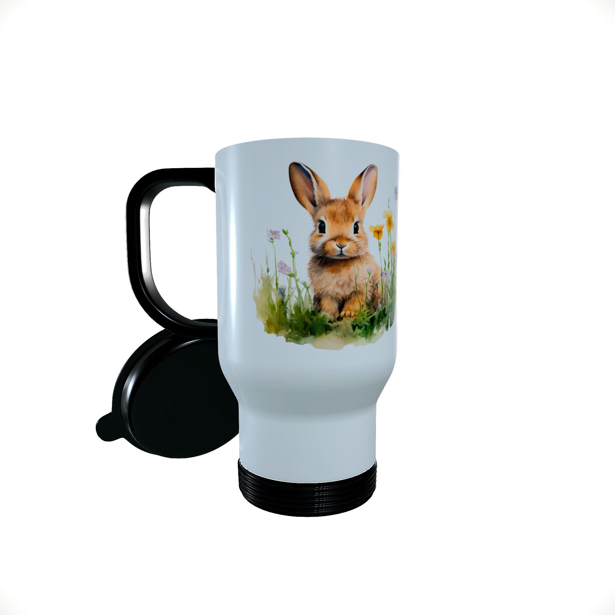 Cute Rabbit Travel Mug - Thermal Rabbit mug